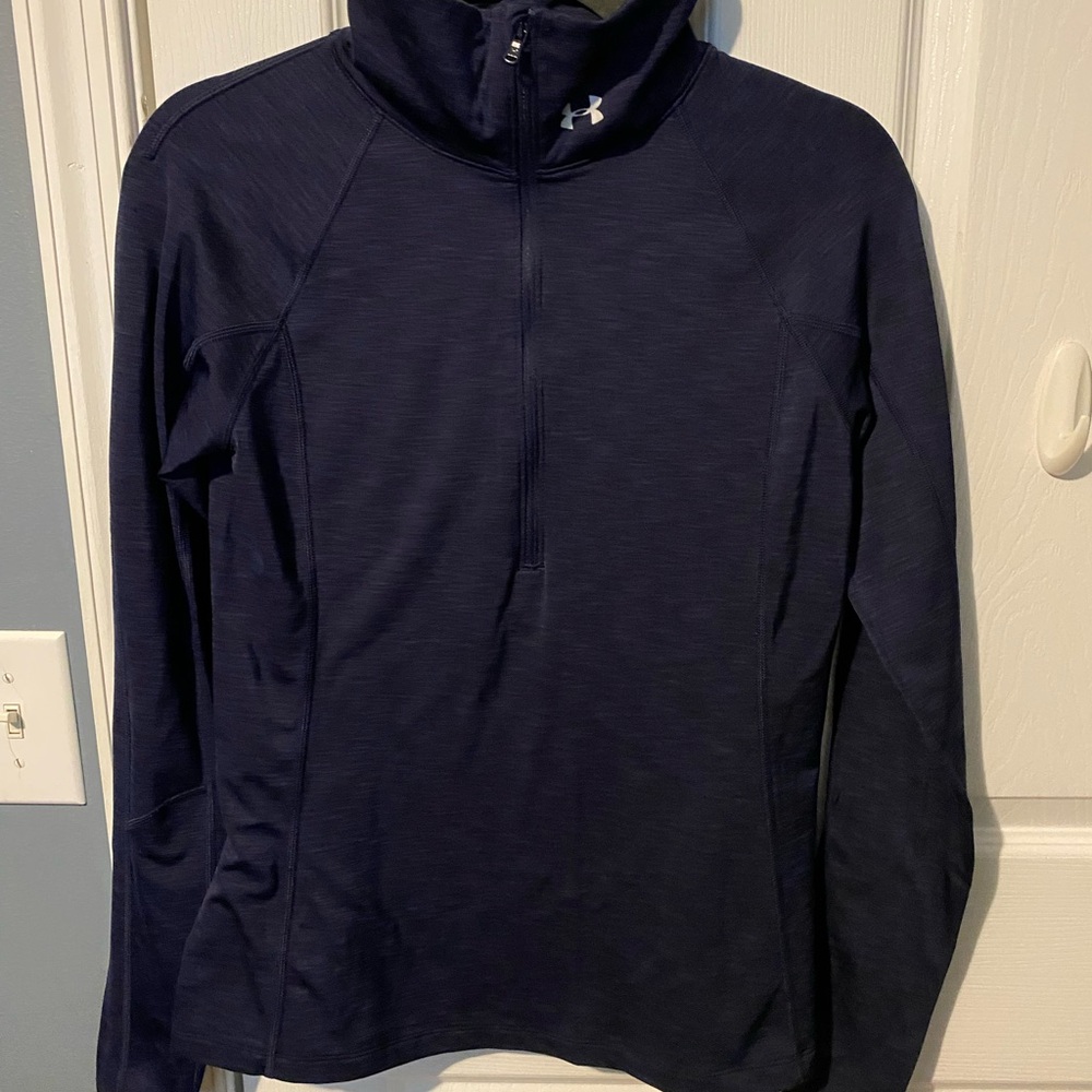 Under Armour Dark Blue Half-Zip Top